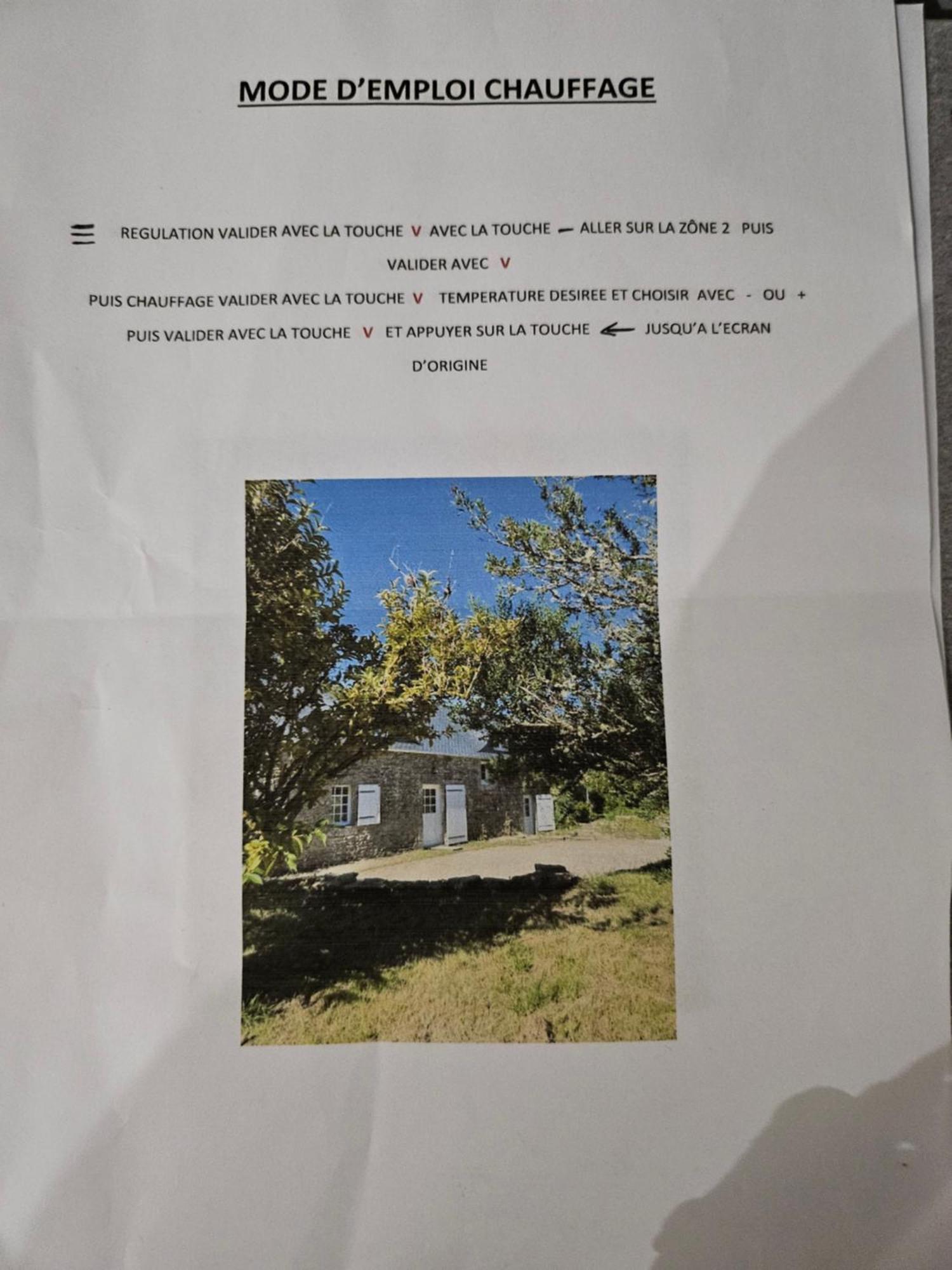 Vila Moulin De Kerstrat Brennilis Exteriér fotografie